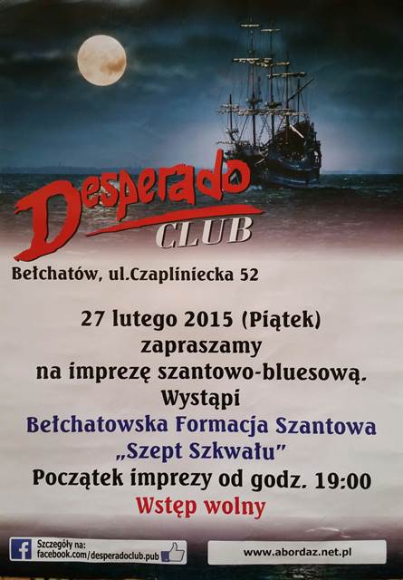 Szanty w Desperado